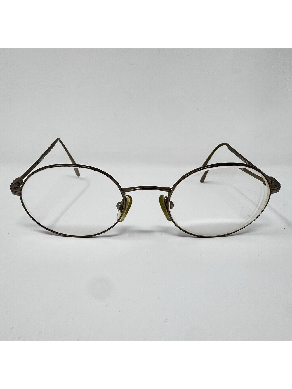 Vintage Gucci GG 2631 7ZB Bronze Oval Eyeglass Frames 50-20-135